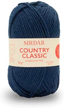 Sirdar Country Classic DK Double Knitting, Silver Grey (872), 50g