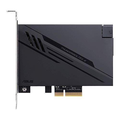 ASUS ThunderboltEX 4 with Intel® Thunderbolt™ 4 JHL 8540 Controller, 2 USB Type-C Ports, up to 40Gb/s bi-Directional Bandwidth, DisplayPort 1.4 Support, up to 100W Quick Charge, Black by ASUS - Image 2