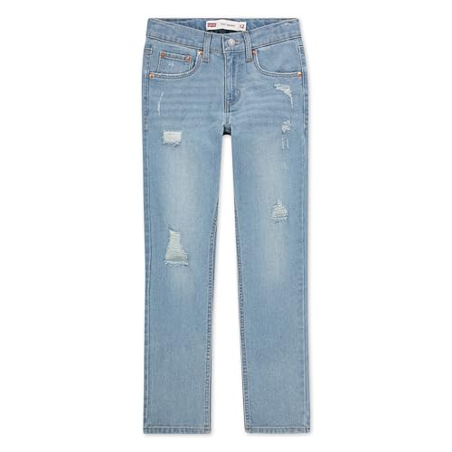 Levi's Boys' 510 Skinny Fit Destructed Jeans