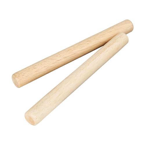 1組のリズムスティック 木製ドラムスティック 音楽ラミスティック Orff パーカッション楽器 ミュージカルスティック 子供用 学生向け