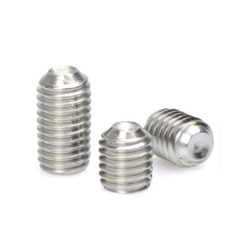 10-50�� DIN916 �O���u �X�J�� M1.6-M8 �X�`�[�� �u���b�N/�^�J / 304 �X�e�����X�X�`�[�� �w�b�h���X�\�P�b�g�Z�b�g�X�N�����[ (�X�e�����X�X�`�[���A20MM_M4 50��)