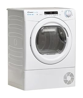 Candy Smart Pro CSOE H10A2DE-S Asciugatrice 10 Kg, Pompa di Calore, Libera Installazione, Controllo Remoto Avanzato, Connessa Wi-Fi, Classe A++, Bianca, 59,6x58,5x85