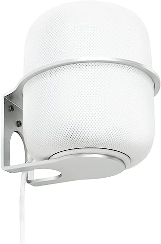 Soporte de pared para Apple HomePod 2 accesorios smart home blanco