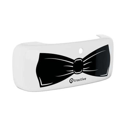 Tractive - Funda para localizador GPS para Perros - Pajarita