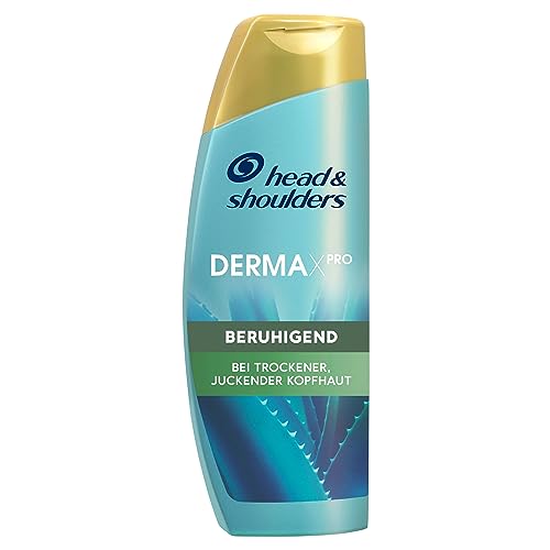 Head & Shoulders Head & Shoulders DERMAXPRO Beruhigend Anti-Schuppen Shampoo & Kopfhautpflege bei trockener, juckender Kopfhaut (verbunden mit Schuppen), 225 ml