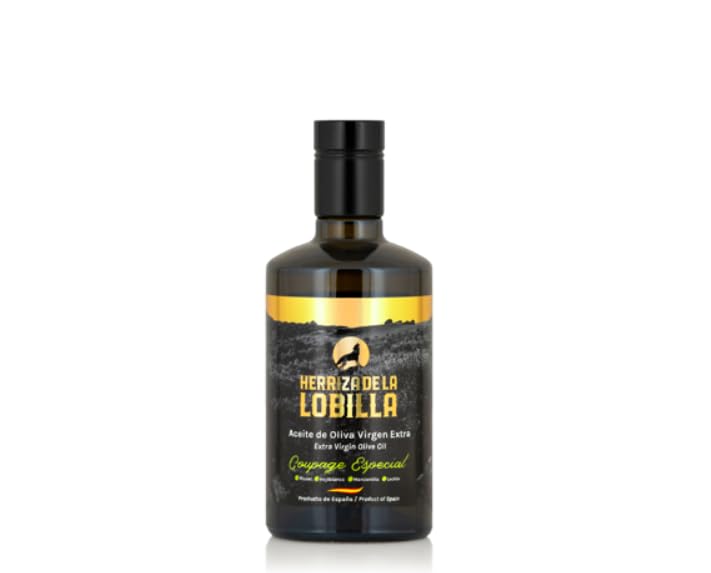 Aceite de Oliva Virgen Extra Coupage 500 ml – AOVE de Sevilla – Extracción en Frío – Sabor Equilibrado y Aromático - Herriza de la lobilla - Miaove