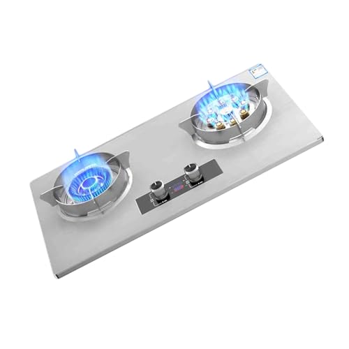Cocina A Gas De 5,2 KW Potencia Nominal, 75 Cm, Quemadores, Acero Inoxidable Plateado, Encimera Con Soportes For Sartenes, Alojamiento Estudiantes(LPG)