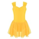 Mädchen Ballettkleid Tanzkleid Ballett Trikot Kleid mit innenslip.