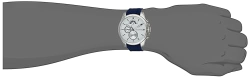 Tommy Hilfiger Men's Cool Sport Stainless Steel Quartz Watch with Silicone Strap, Blue, 22 (Model: 1791349) - image 3