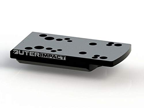 Outerimpact Red Dot Adapter "kompatibel für" SIG P365XL, Ansicht 2