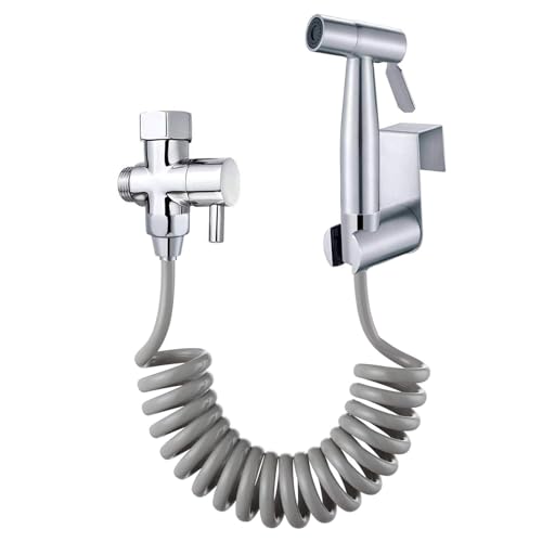 Spruzzatore per bidet portatile per WC, set di spruzzatori per doccia, bidet e rubinetto, kit di...