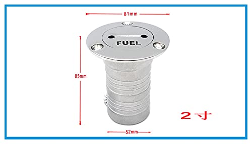 Ferragens para Iates Marítimos Enchimento da tampa de combustível de aço inoxidável 316 de grau mari