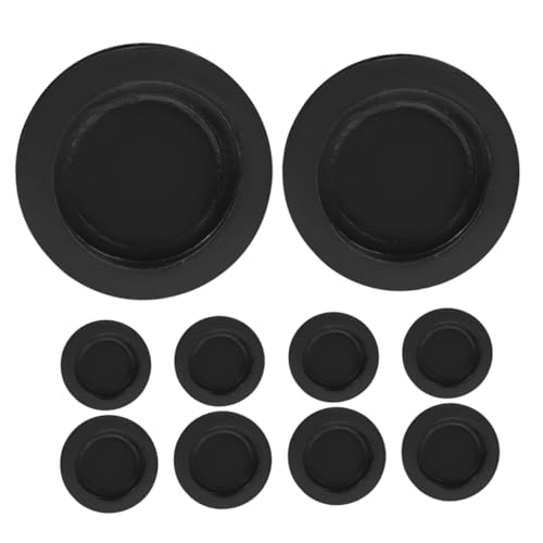 Kisangel Innovative Piggy Bank Plugs 10pcs Round Rubber Stoppers for Money Saving Boxes Easy Installation