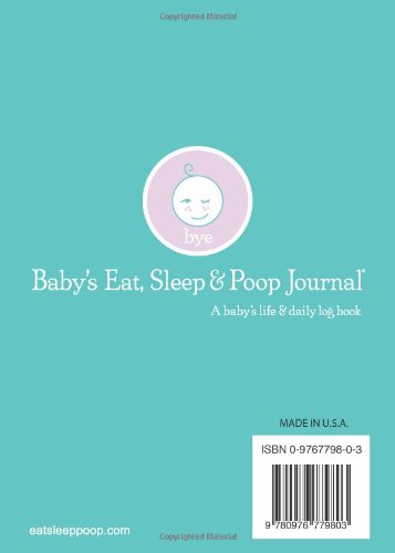 image for Baby's Eat, Sleep & Poop Journal, Log Book (Aqua), Blue