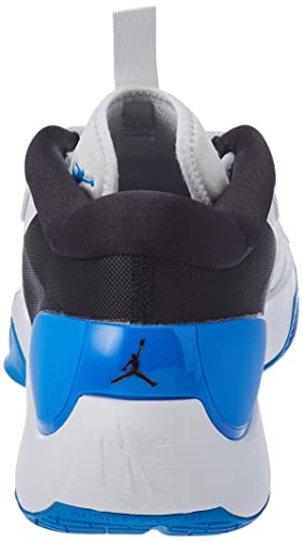 Nike Jordan Mens Zoom Separate White Black Photo Blue Basketball Shooes (White Photo Blue Black Metallic Silver, US Footwear Size System, Adult, Men, Numeric, Medium, 12)3