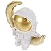 HEALLILY Astronauta Figurka Żywica Spaceman Model Ornament Wnętrza Samochodu Dane Liczbowe Dotyczące Astronauta Party Ciasto Topper Dekoracja Stołu Złoty