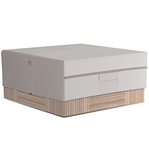 MR-COVER-Hot-Tub-Cover-Cap-Waterproof-86-x-86-Spa-Cover-Outdoor-Square-Cover-for-Hot-Tub-Hard-Cover-Heavy-Duty-600D-Rip-Resistant-Material
