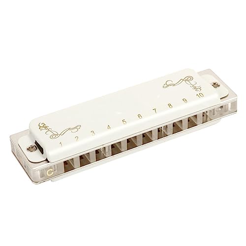 PacuM Harmonica par Instrument Clé Harmonica Diatonique Clé de 10 Trous Harpe Orgue à Bouche Harmonica for Adultes Professionnels Harmonica - Les Beatles, Paul McCartney, John Lennon, RIngo Starr, George Harrison PacuM Harmonica par Instrument Clé Harmonica Diatonique Clé de 10 Trous Harpe Orgue à Bouche Harmonica for Adultes Professionnels Harmonica – Image 4