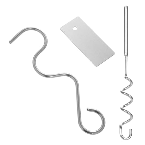 Giuneuow Agitateur de Beurre de Cacahuète, Mélangeur de Beurre de Cacahuète en Acier Inoxydable, Agitateur de Beurre de Cacahuète, Outil D'Agitation du Beurre de Noix