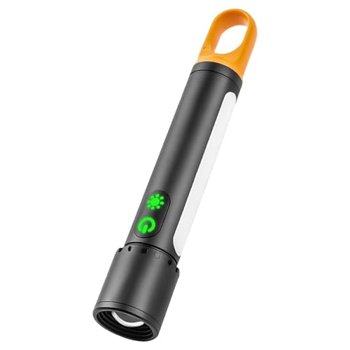 Lampe torche zoomable multifonction LED puissante pour casque de sécurité - 5