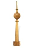 Erkmann - Berliner Pfefferturm - Pfeffermühle und Dekoobjekt - im Fernsehturm Design - 50 cm - Holz