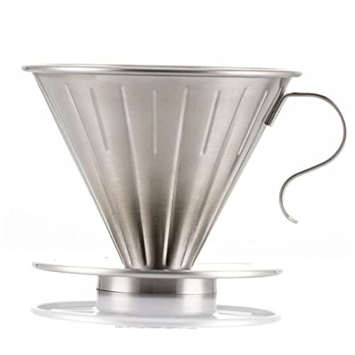MAGICLULU coador de chá filtro de café de aço inoxidável máquina de café pote de café cafeteira com