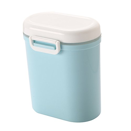 ELBME® SDR Baby Milk Powder Container Formula Food Storage Dispenser Sealed Blue Large - Image 4 thumbnail