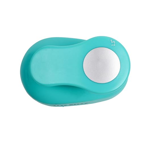 Image of Itsy Bitsy Craft Punch cutting size 1.5 Inch Circle Shape Cutter for Paper Crafting, Scrapbooking,Card Making,DIY Projects,shapes cutter for craft, cutting machine for craft