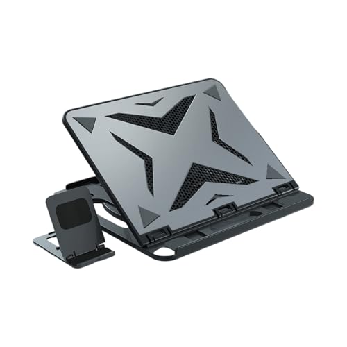 Soporte para computadora portátil con disipación de calor y aluminio