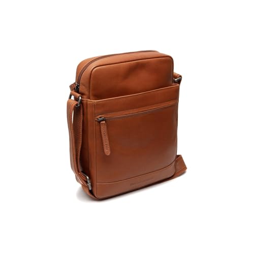 Sac à épaule bandoulière Anzora en cuir ciré marron The Chesterfield Brand