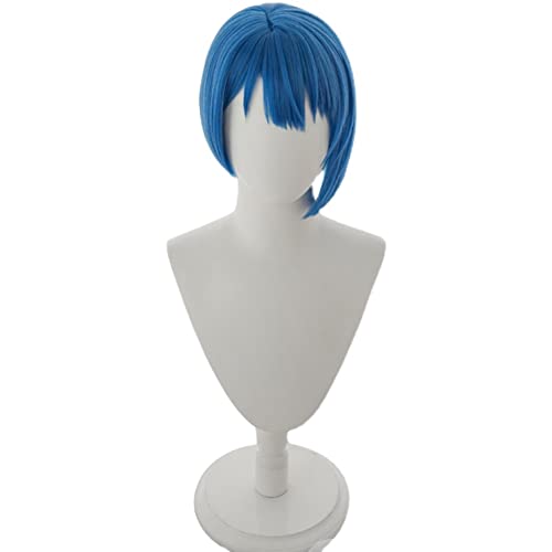 osseoca wogura Cosplay wig dark blue 32cm (dark blue(wogura))
