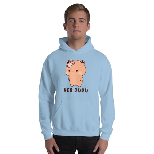 Her Dudu Bubu and Dudu with Slipper on Head Unisex Hoodie
