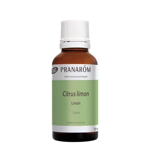 Pranarom - Limón Bio - Aceite Esencial - Digestión - Apoya La Salud Digestiva - Aeqt - 30ml Pranarom - Limón Bio - Aceite Esencial - Digestión - Apoya La Salud Digestiva - Aeqt - 30ml