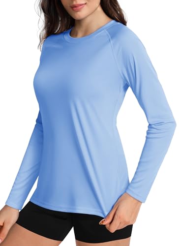 Rash Guard with Sun Protection and Long Sleeves