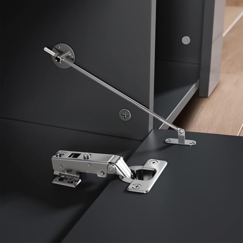 SONNI Lowboard Schwarz, TV Board Hochglanz, mit LED Beleuchtung, 12 Farben können eingestellt Werden, mit Klapptür, Glasregal, Griffloses Design, TV-Schrank, Fernsehtisch, TV-Regal, 140x35x50,5cm