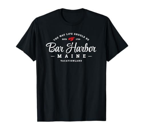 Lobster Bar Harbor Maine T-Shirt