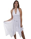 Scully Women's Cantina by White Halter Strap Dress White Small
