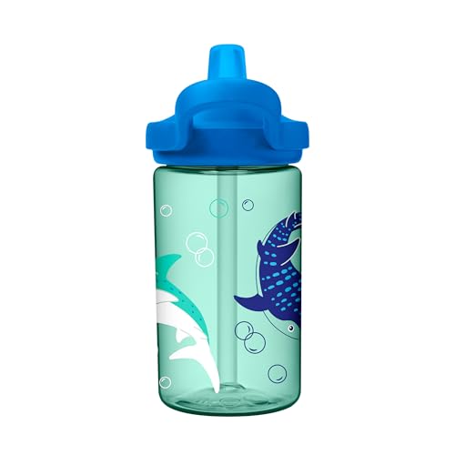 Image of CamelBak Eddy+ Kids Bite Valve Straw Tritan Renew Water Bottle | Kids, with Tritan Renew