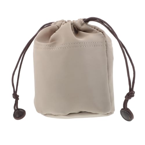 Beaupretty Organizador Interior para Bolso Tipo Cubo de PU con Compartimentos Múltiples Compatible con Bolsos Bandolera y Tote para Viaje y Diario