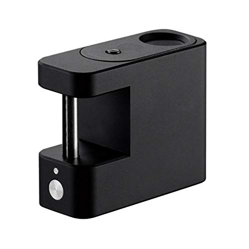 Cerraduras de herrajes para Puertas Inteligente de la Huella Digital del candado Cerradura de Puerta de Seguridad USB Locker Impermeable Recargable de Equipaje Bloqueo antirrobo (Color : Black)