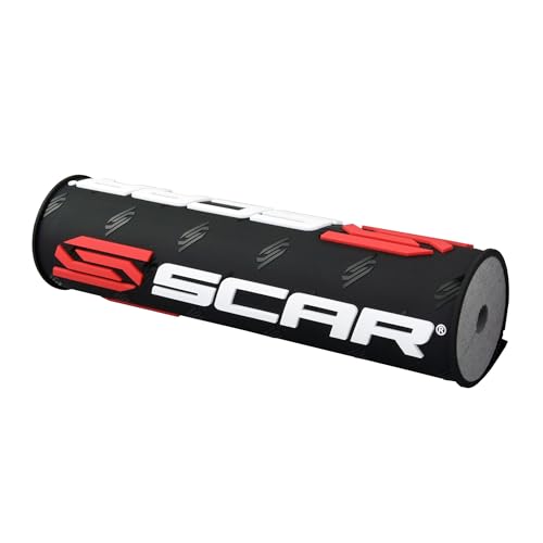 Protector Bar Pad SCAR short para manillar de pit bike color negro