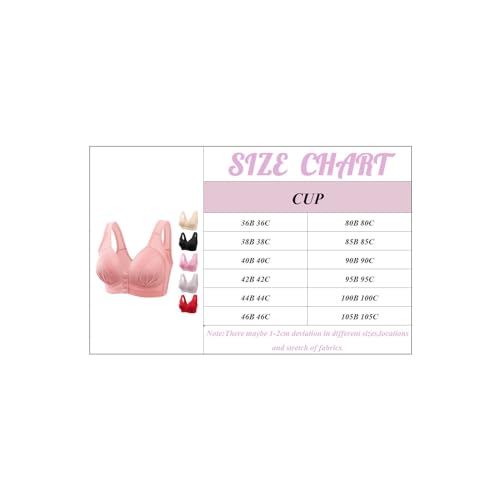 Soutien-gorge grand bonnet ajustable avec attache devant - 2