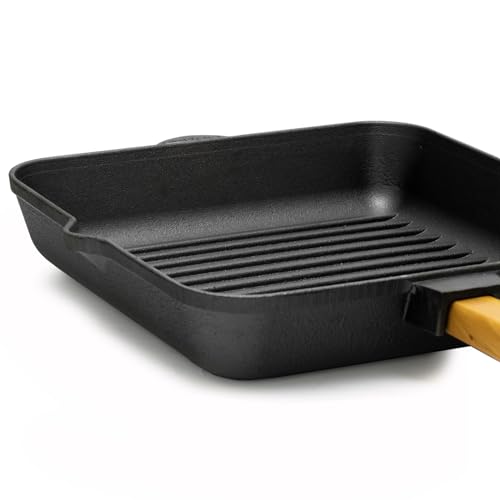 4big.fun - Bistecchiera in ghisa da 26 cm con