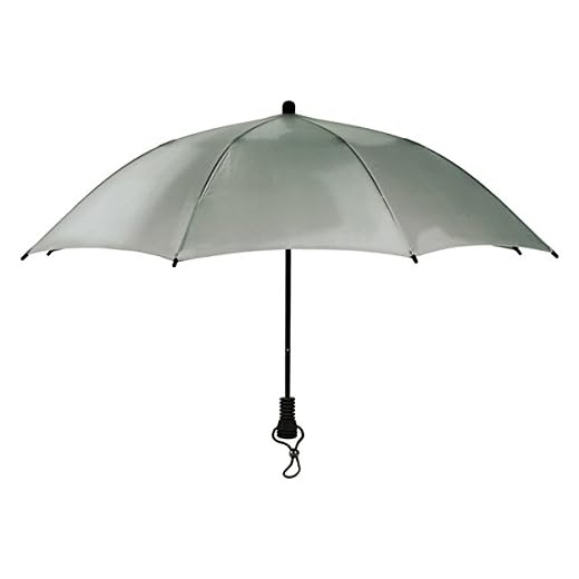 Best way to secure outdoor umbrella Liteflex Trek Umbrella Silver