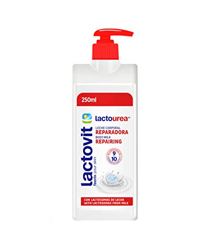 Lactovit Lactourea Repairing Body Mik with Lactosomas from Milk 250ml With Ultra-Moisturising Ingredients Repairs, Protects and Moisturises the Skin Deeply