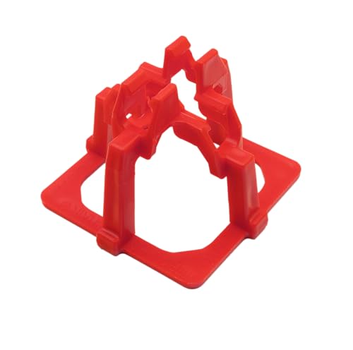 Hercules Plastic 1-1/2 Rebar Chair - (50 Count) Superior Strength & Quality Concrete Snap Rebar Chair For #4 Rebar (50 1.5 Rebar Chair)