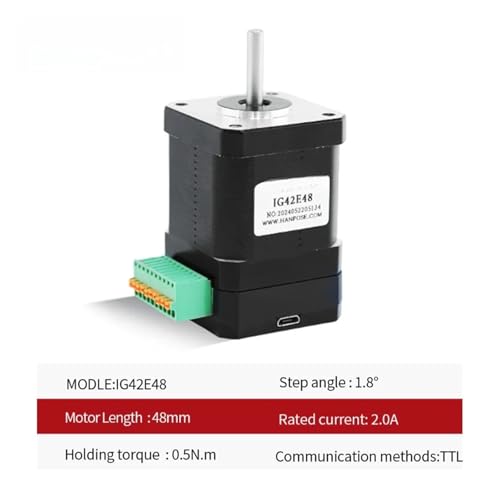 Moteur pas à pas boucle fermée IG42E48 NEMA17 anti-décrochage pour machine - 4