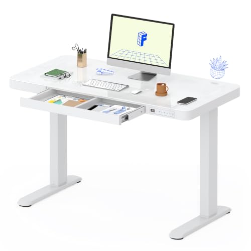 FLEXISPOT Comhar Glass Standing Desk