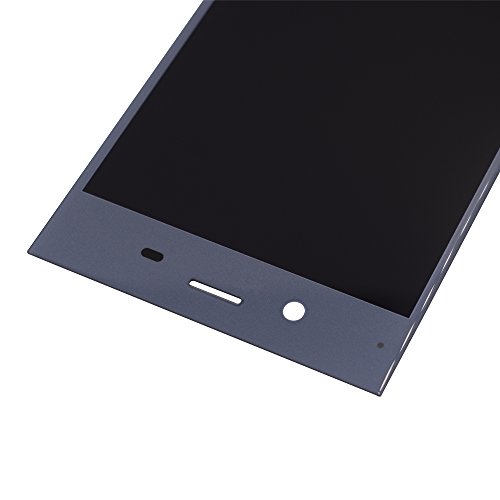 Image of LCD Screen Display with Digitizer Touch Panel Without Bezel Frame Compatible with Sony Xperia XZ1 F8342(Blue)