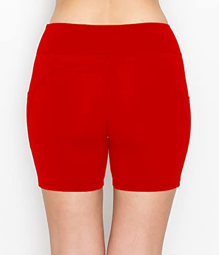Image of ALWAYS Women's Super Soft Biker Shorts - 3 inch / 5 inch / 8 inch High Waisted Yoga Running Dance Spandex Shorts